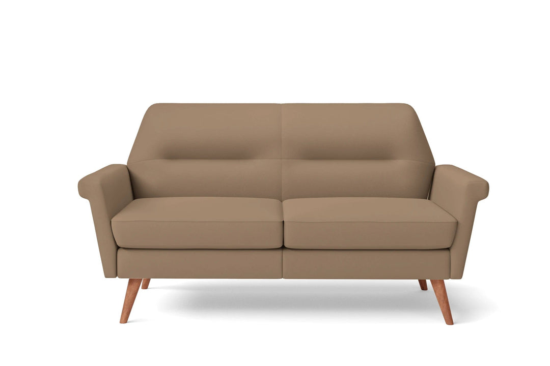 LIVELUSSO Sofa Ravenna 2 Seater Sofa Stone Leather