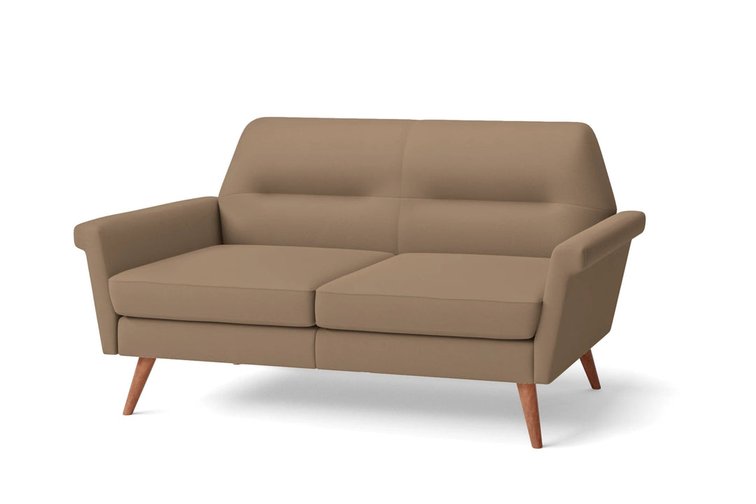 LIVELUSSO Sofa Ravenna 2 Seater Sofa Stone Leather