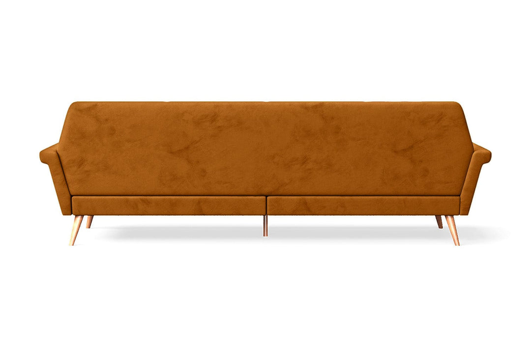 LIVELUSSO Sofa Ravenna 4 Seater Sofa Gold Velvet