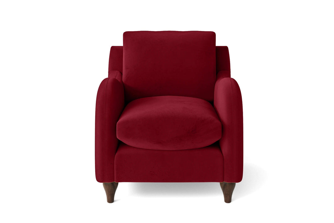 LIVELUSSO Armchair Sallisaw Armchair Red Velvet