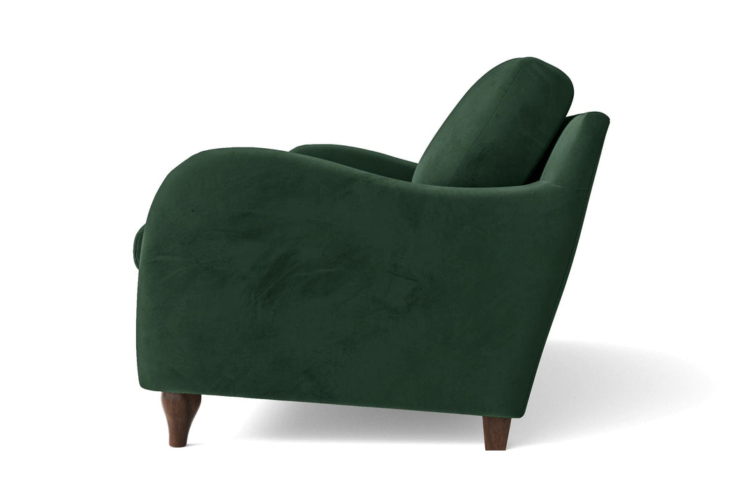 LIVELUSSO Sofa Sallisaw 2 Seater Sofa Green Velvet