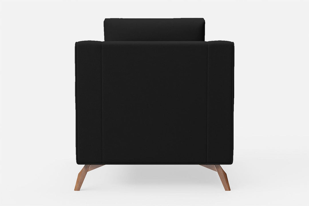 LIVELUSSO Armchair Savona Armchair Black Leather