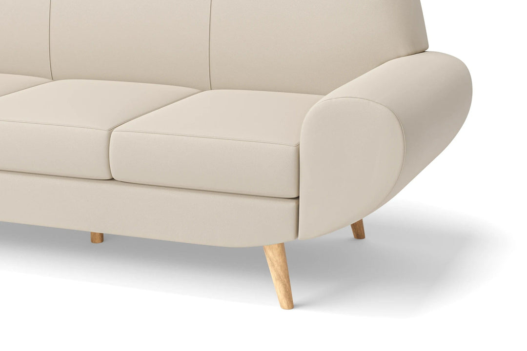 LIVELUSSO Armchair Serina Armchair Cream Leather