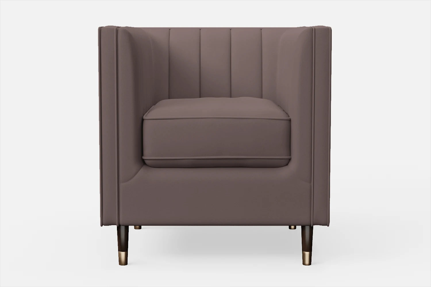 Tivoli Armchair Rose Taupe Leather – LIVELUSSO