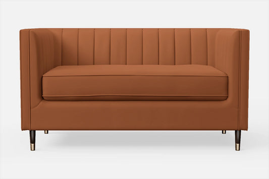 Tivoli 2 Seater Sofa Tan Brown Leather