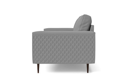 Udine Armchair Grey Leather