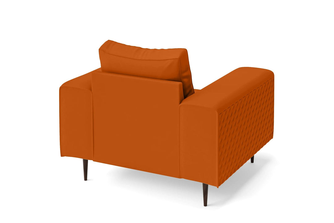 LIVELUSSO Armchair Udine Armchair Orange Leather