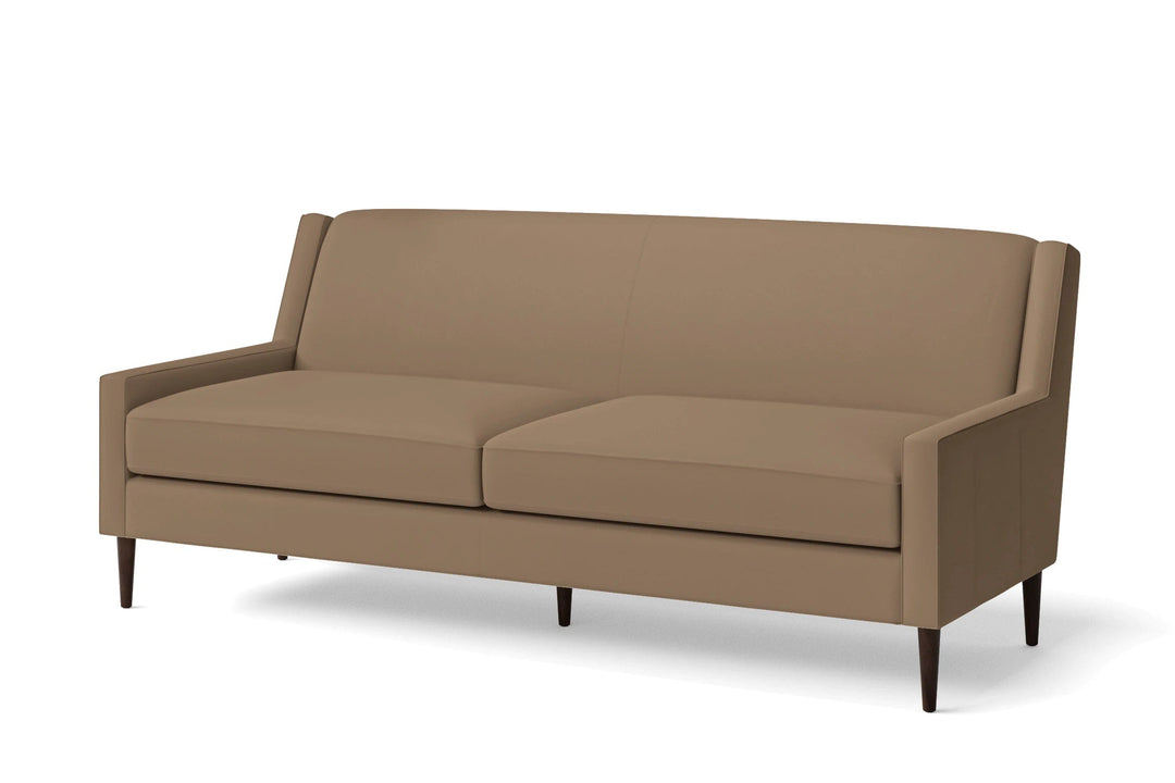 LIVELUSSO Sofa Vigevano 3 Seater Sofa Stone Leather