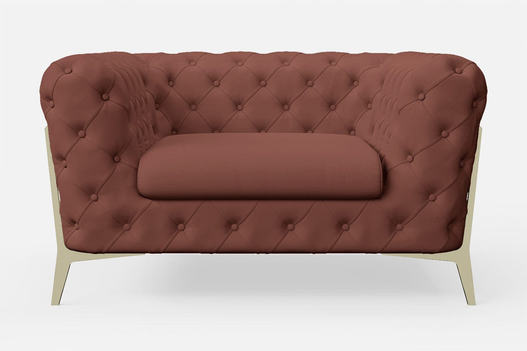 LIVELUSSO Armchair Vito Armchair Mauve Leather