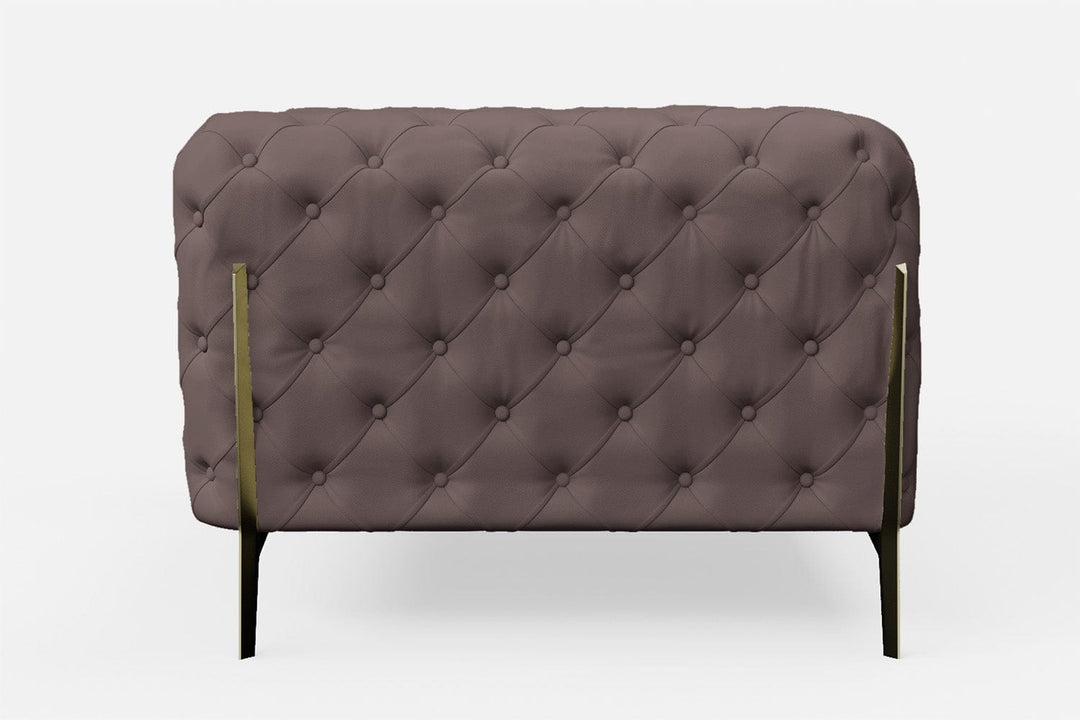 LIVELUSSO Armchair Vito Armchair Rose Taupe Leather