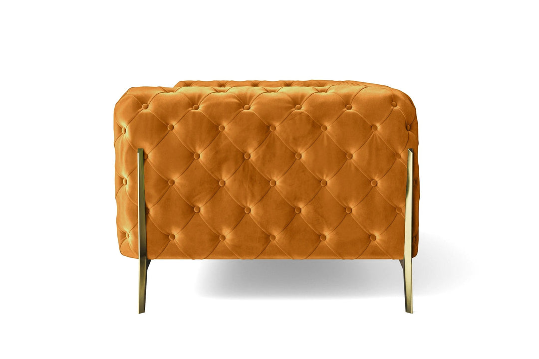 LIVELUSSO Armchair Vito Armchair Gold Velvet